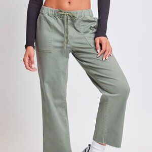 YMI x Freckled Poppy Sage Green Drawstring Pants - Size L